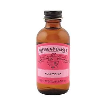 Nielsen-Massey Rose Water for Baking, Cooking, and Drinks - 2 Ounce Bottle