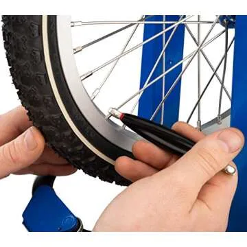 Park Tool SW-9 - Double-Ended Spoke Wrench,Black, 0.127/0.136