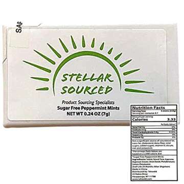 Herbal Tea Variety 4-Pack of Elderberry Blackberry, Juniper Mint Honey, Prickly Pear Cactus, Refresh Mint Bundled with Mints