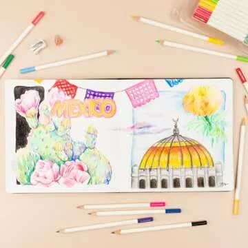 Tombow Irojiten 12 Colored Pencil Set for Artists