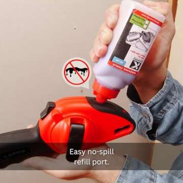 Kapro 214 Ergonomic Sure Grip Layout and Marking Chalk Line with Retractable Line Level, 100' Line by Kapro