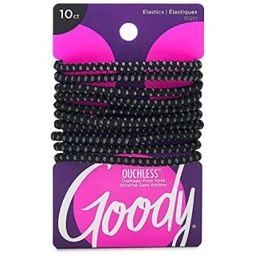 Goody Women's Elastic Hair Ties for All Hair Types