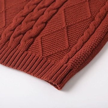 Curipeer Baby Boys Cable Knit Sweater Warm Toddler Pullover