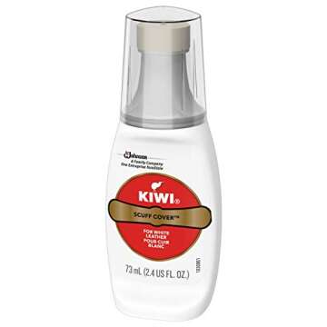 KIWI Scuff Cover - Instant Shine for White Leather Shoes