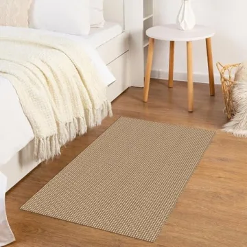 KOZYFLY Boho Rug 2x3 ft Washable Non-Slip Cotton Rug
