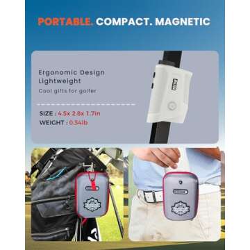 High-Precision Golf Rangefinder with Slope for All