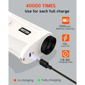 High-Precision Golf Rangefinder with Slope for All