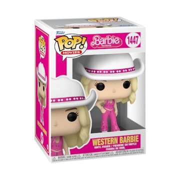 Funko POP! Movies: Barbie - Western Barbie - Collectable Vinyl Figure - Gift Idea - Official Merchan...