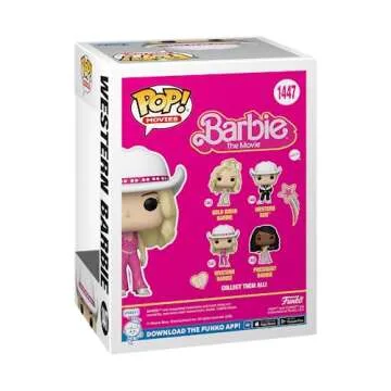 Funko POP! Movies: Barbie - Western Barbie - Collectable Vinyl Figure - Gift Idea - Official Merchandise - for Kids & Adults - Movies Fans - Model Figure for Collectors and Display