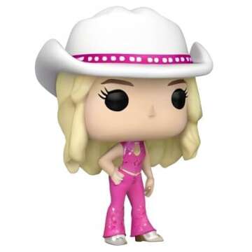 Funko POP! Movies: Barbie - Western Barbie - Collectable Vinyl Figure - Gift Idea - Official Merchandise - for Kids & Adults - Movies Fans - Model Figure for Collectors and Display