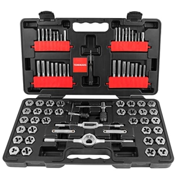 TOMMARS 75-Pc Tap and Die Set: Your Ultimate Threading Solution