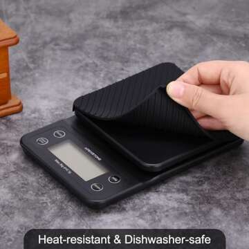 Apexstone Coffee Scale with Timer for Perfect Brewing