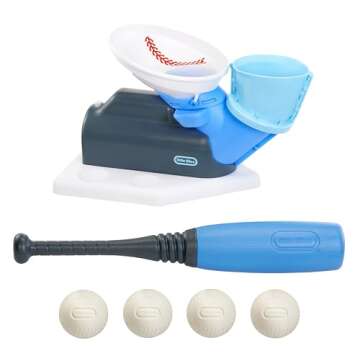 Little Tikes 2-in-1 Pop 'n Pitch Trainer, Outdoor Sports Experience for Boys and Girls Ages 3+