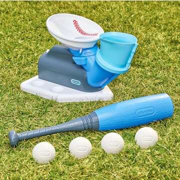 Little Tikes 2-in-1 Pop 'n Pitch Trainer, Outdoor Sports Experience for Boys and Girls Ages 3+