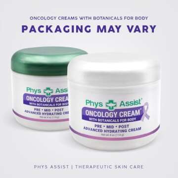 PhysAssist Oncology Body Cream - Hydrating Relief for Cancer Care