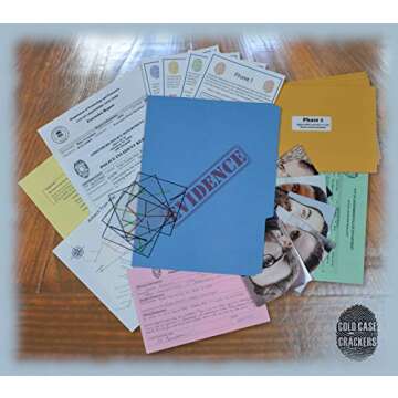 Cold Case Crackers Murder Mystery - Exciting Game Adventure