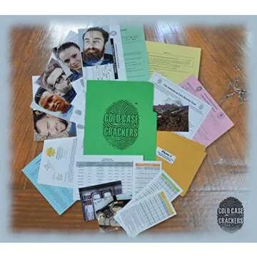 Cold Case Crackers Murder Mystery - Exciting Game Adventure