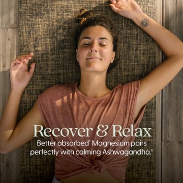 Magnesium + Ashwagandha Supplement for Relaxation & Recovery