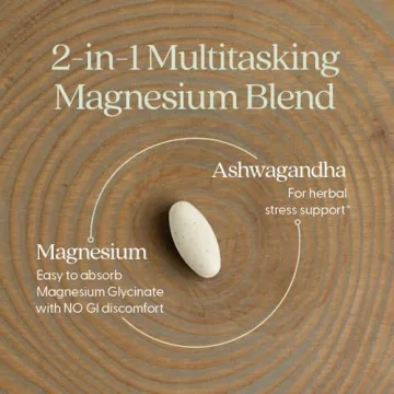 Magnesium + Ashwagandha Supplement for Relaxation & Recovery