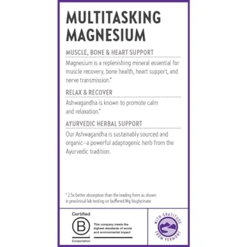 Magnesium + Ashwagandha Supplement for Relaxation & Recovery
