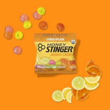 Honey Stinger Organic Energy Chews - Citrus Splash
