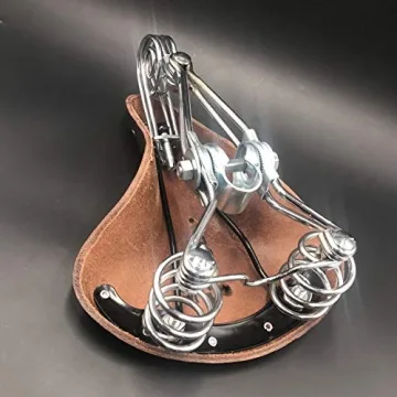 CDHpower Leather Bicycle Saddle for Comfort and Style