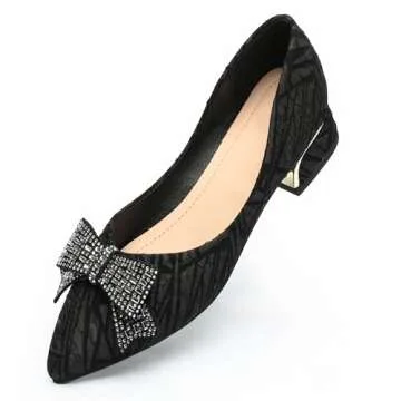 Stylish Women's Low Block Chunky Heels for Comfort