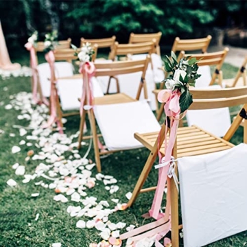 Pink Satin Ribbon for Gifts and Decorations