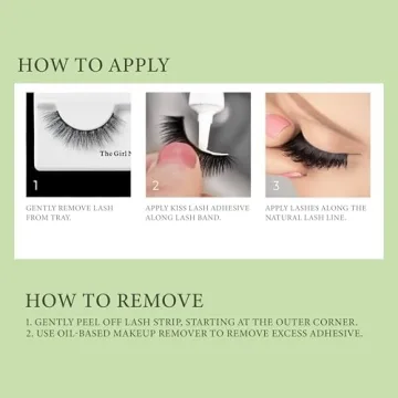 KISS Noblesse False Eyelashes - Wispy, Comfortable, Vegan