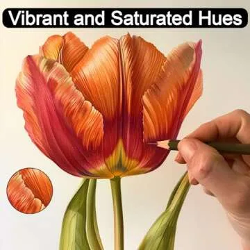 Colored Pencils for Adult Coloring Books, 72 Colors Drawing Pencils with Oil-Based Cores, Professional Art Supplies for Artists, Coloring Pencils for Adults, Color Pencils Set for Beginners and Teens.