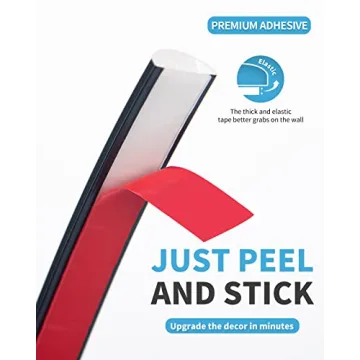 Art3d Peel and Stick Vinyl Trim for Home Decor