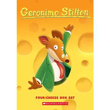 Geronimo Stilton Four Cheese Box Set (Books 1-4) - A Whimsical Adventure for Young Readers