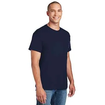 Gildan Men's DryBlend Classic T-Shirt, Navy, X-Large