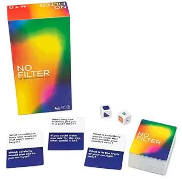 Big G Creative: No Filter - Candid Conversation Game, 3+ Players, Ages 12+, 20 Minute Gameplay, Mult...
