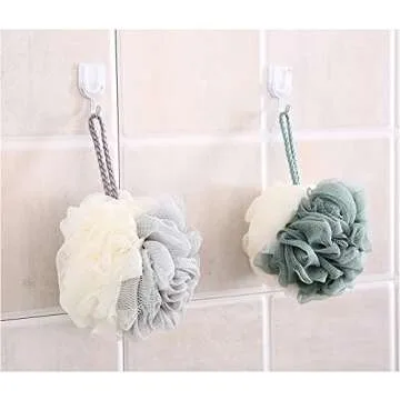 TCOTBE 4 Pack Loofah Bath Sponges - Luxurious Exfoliating Accessories