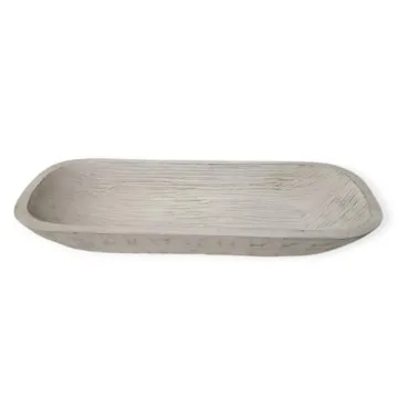 Handcrafted BNDPLUS Wooden Dough Bowl - Unique Size & Design