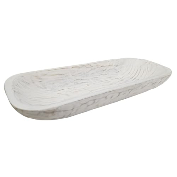 Handcrafted BNDPLUS Wooden Dough Bowl - Unique Size & Design