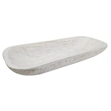 Handcrafted BNDPLUS Wooden Dough Bowl - Unique Size & Design