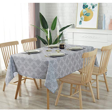 Stylish AooHome Quatrefoil Tablecloth for All Occasions