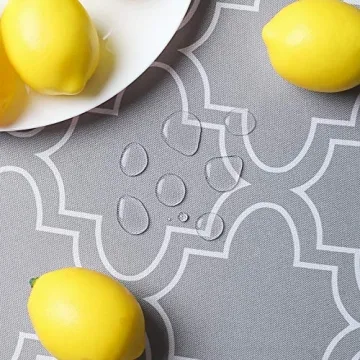 Stylish AooHome Quatrefoil Tablecloth for All Occasions