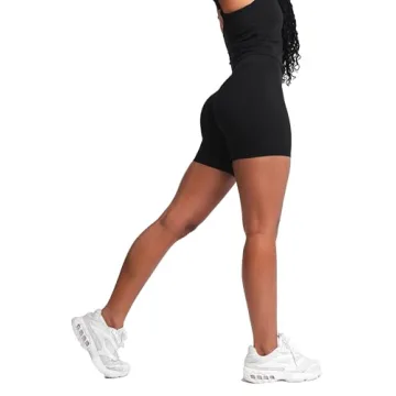 Vitality Women's Athletic Volley Shorts - High-Waisted Workout Shorts with Quick-Dry, Breathable Fab...