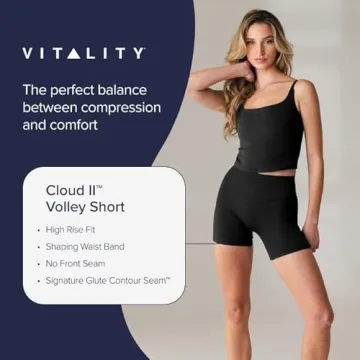 Vitality Women's Athletic Volley Shorts for Ultimate Comfort