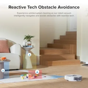 Roborock Q8 Max+ Vacuum and Mop - Self-Emptying, Powerful Suction