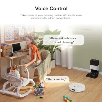 Roborock Q8 Max+ Vacuum and Mop - Self-Emptying, Powerful Suction