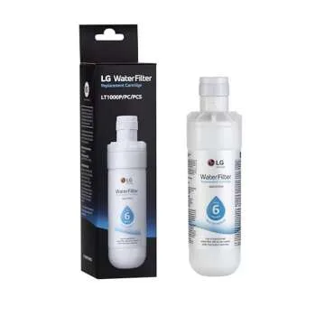 LG LT1000P - 6 Month / 200 Gallon Capacity Replacement Refrigerator Water Filter (NSF42, NSF53, and NSF401) ADQ74793501, ADQ75795105, AGF80300704, or AGF80300705 White
