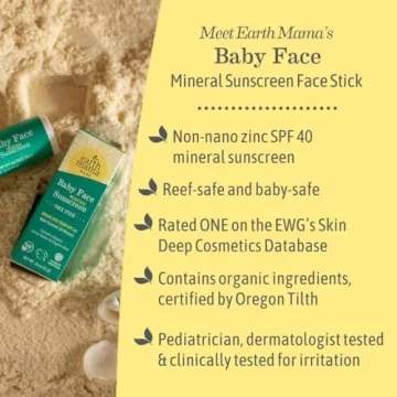 Earth Mama Family Sunscreen Stick & Lotion Set SPF 40