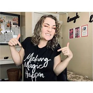 Making Magic Happen Cute Vacation Tee Shirt for Women