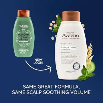 Aveeno Fresh Greens Blend Natural Volumizing Conditioner for Fine Hair - 12 fl oz
