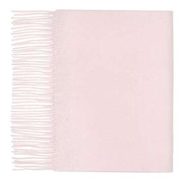 Lona Scott 100% Cashmere Scarf - Ideal for Petite Frames, Warm and Stylish