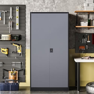 Sturdy Anxxsu Metal Storage Cabinet - Secure & Spacious